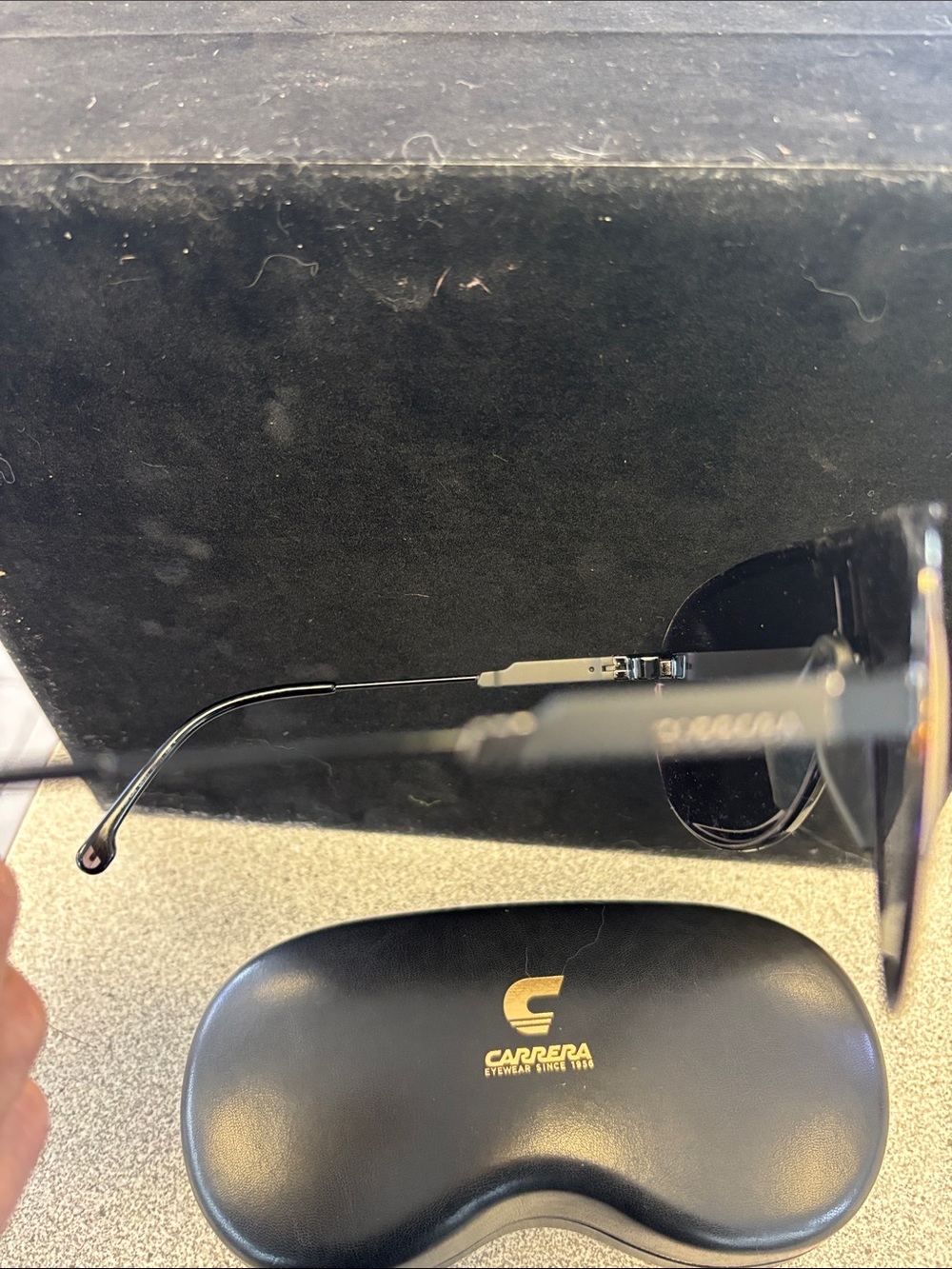 Carrera Purple-Blue Mirrored Shield Sunglasses - Picture 4 of 7